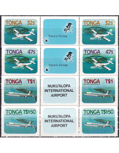 TONGA (ILES) - n°  537 à 540 ** (4...