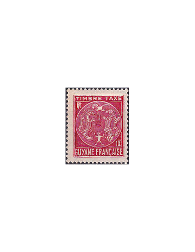 GUYANE - Timbres-taxe - n°   22 ** -...