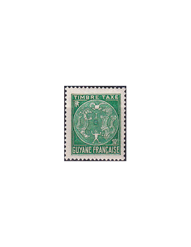 GUYANE - Timbres-taxe - n°   30 * -...