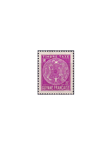 GUYANE - Timbres-taxe - n°   31 * -...