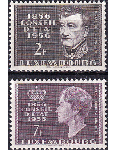 LUXEMBOURG - n°  518 à 519 ** - 100...