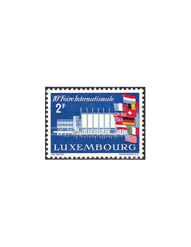 LUXEMBOURG - n°  540 ** - 10ème foire...