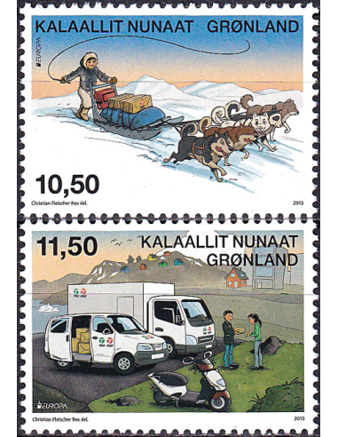 GROENLAND - n°  609a et 610a ** -...