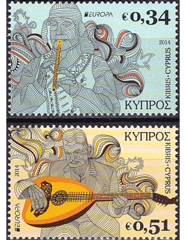 CHYPRE - n° 1285 à 1286 ** - Europa...