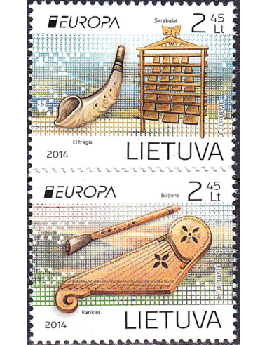 LITUANIE - n° 1014 à 1015 ** - Europa...