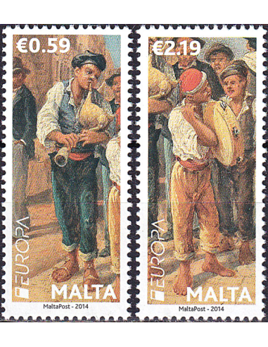 MALTE - n° 1778 à 1779 ** - Europa...