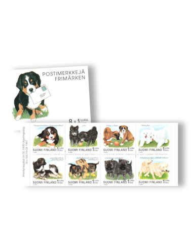 FINLANDE - Carnet n° 1403 ** - Chiots