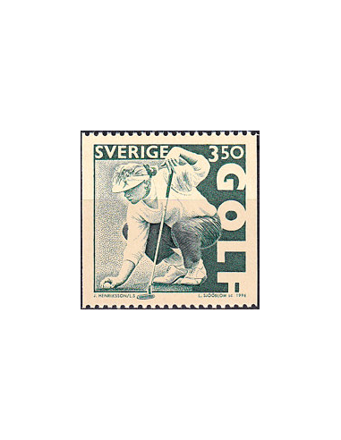 SUÈDE - n° 1932 ** - Le golf