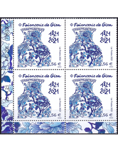 Timbre  n° 5508 ** - Coin daté (2021)...