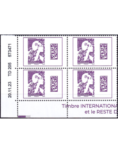 Timbre  n° 5732 ** - Coin daté (2023)...