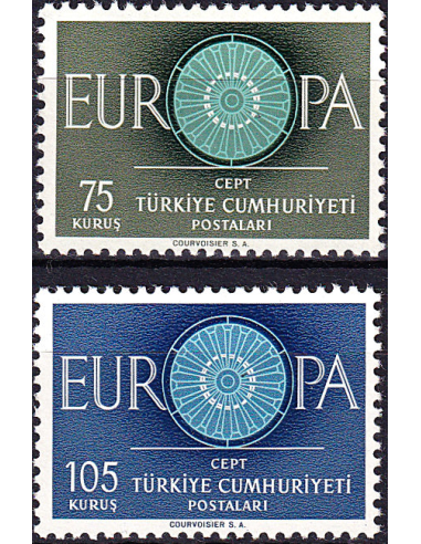 TURQUIE - n° 1567 à 1568 ** - Europa...