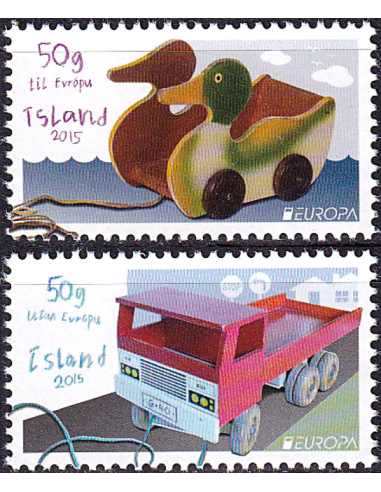 ISLANDE - n° 1386 à 1387 ** - Europa...