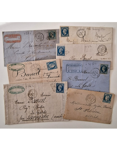 FRANCE - Lot de 7 timbres Classiques...