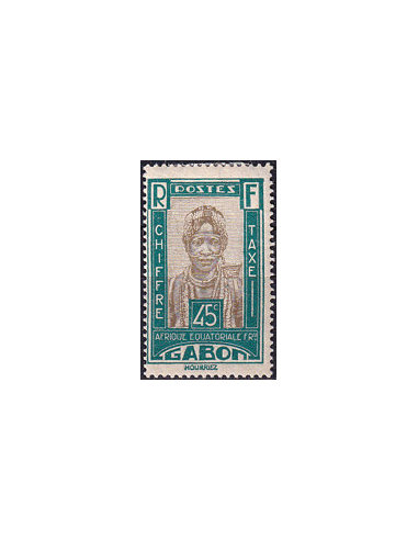 GABON - Timbres-Taxe - n°   17 * -...