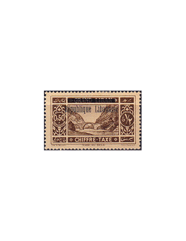 GRAND LIBAN - Timbres-Taxe - n°   16...