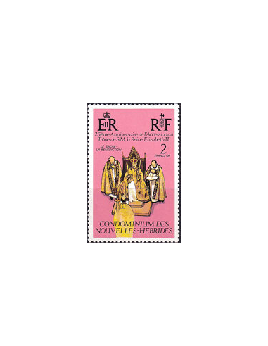 NOUVELLES-HEBRIDES - n°  446 ** - 25...