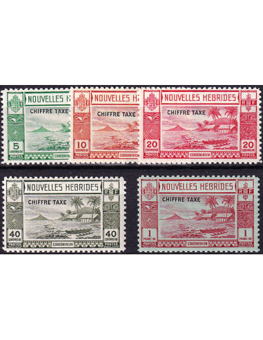 NOUVELLES-HEBRIDES - Timbres-taxe -...