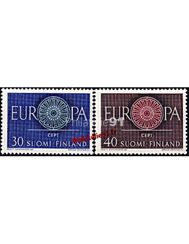 FINLANDE - n°  501 - 502 - EUROPA 1960