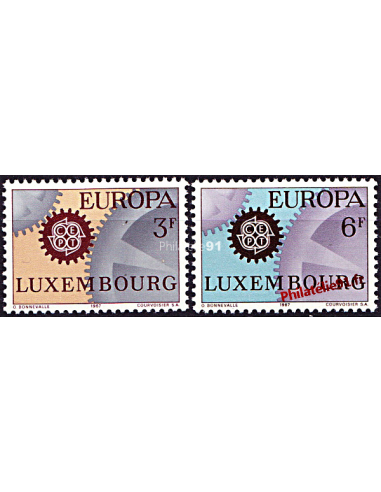 LUXEMBOURG - n°  700 à 701** - EUROPA...