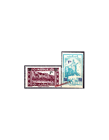 MAROC - n°  296 à 297 ** - Timbres de...