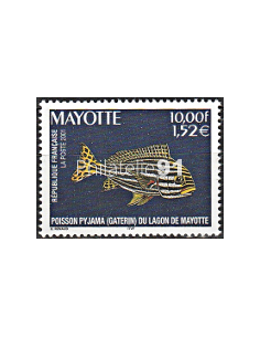 MAYOTTE CARNET DE 10 TIMBRES NEUFS. COTE 18 EUROS /L428