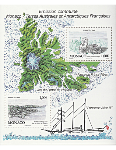 MONACO - n° 2829 à 2830 ** (Feuille)...