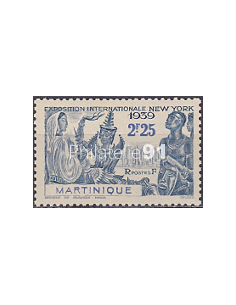 Martinique timbre-poste N°92a variété neuf**. - Philantologie