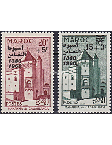 MAROC - n°  411 à 412 ** - Quinzaine...