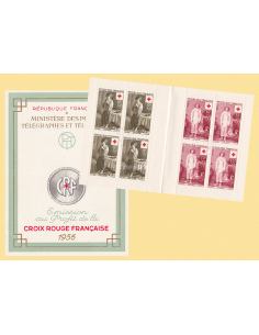 Carnet de timbres Croix-Rouge 1962 neuf**. - Philantologie