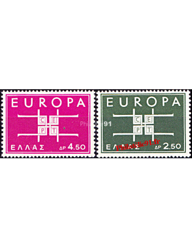 GRECE - n°  799 à 800 - EUROPA 1963