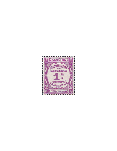 ALGERIE - Timbres-Taxe - n°   19 * -...